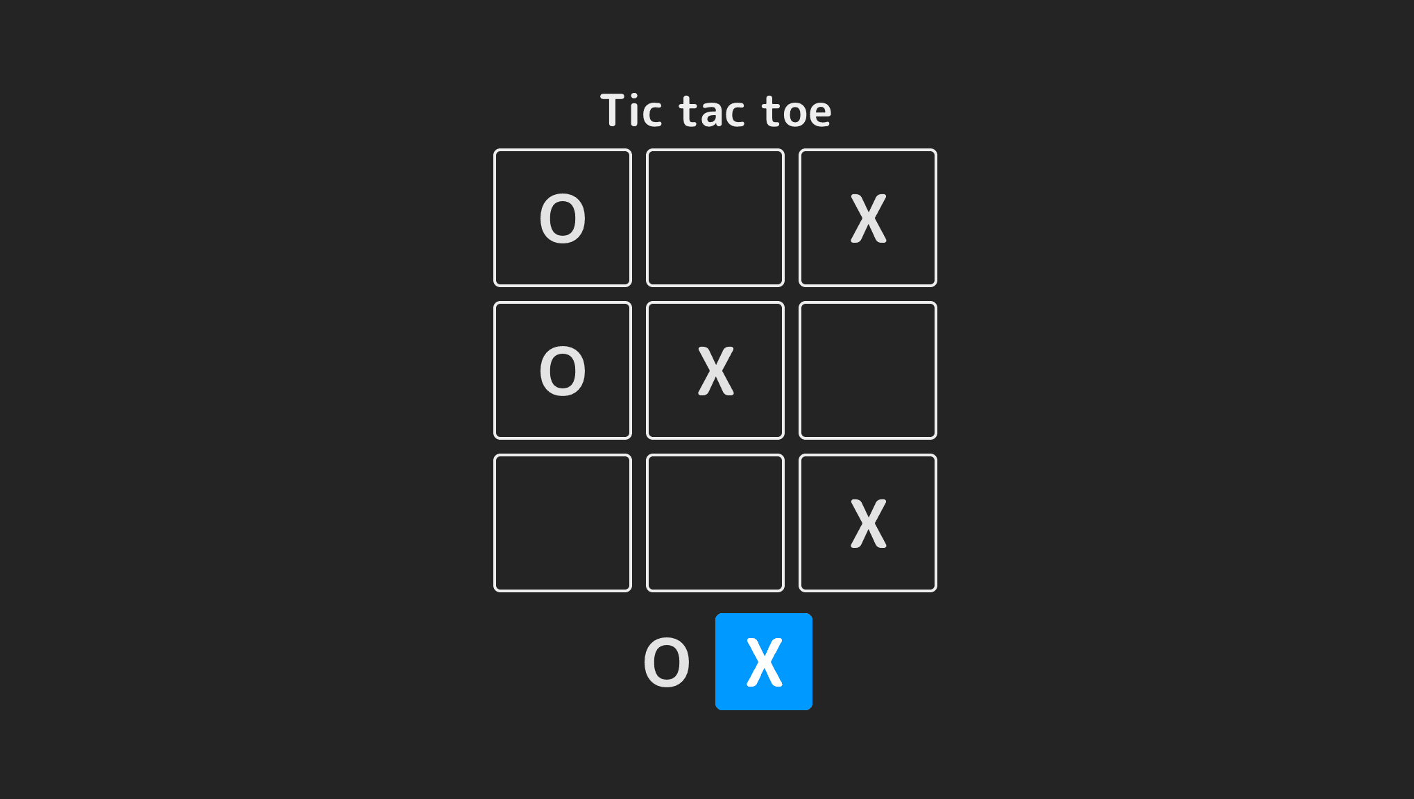 Tic Tac Toe